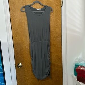 BB DAKOTA Steve Madden Racerback Ruched Dress